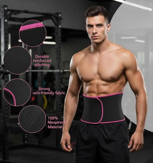 Waist Support Belt Neoprene Ab Belt Trainer (1 Pc)