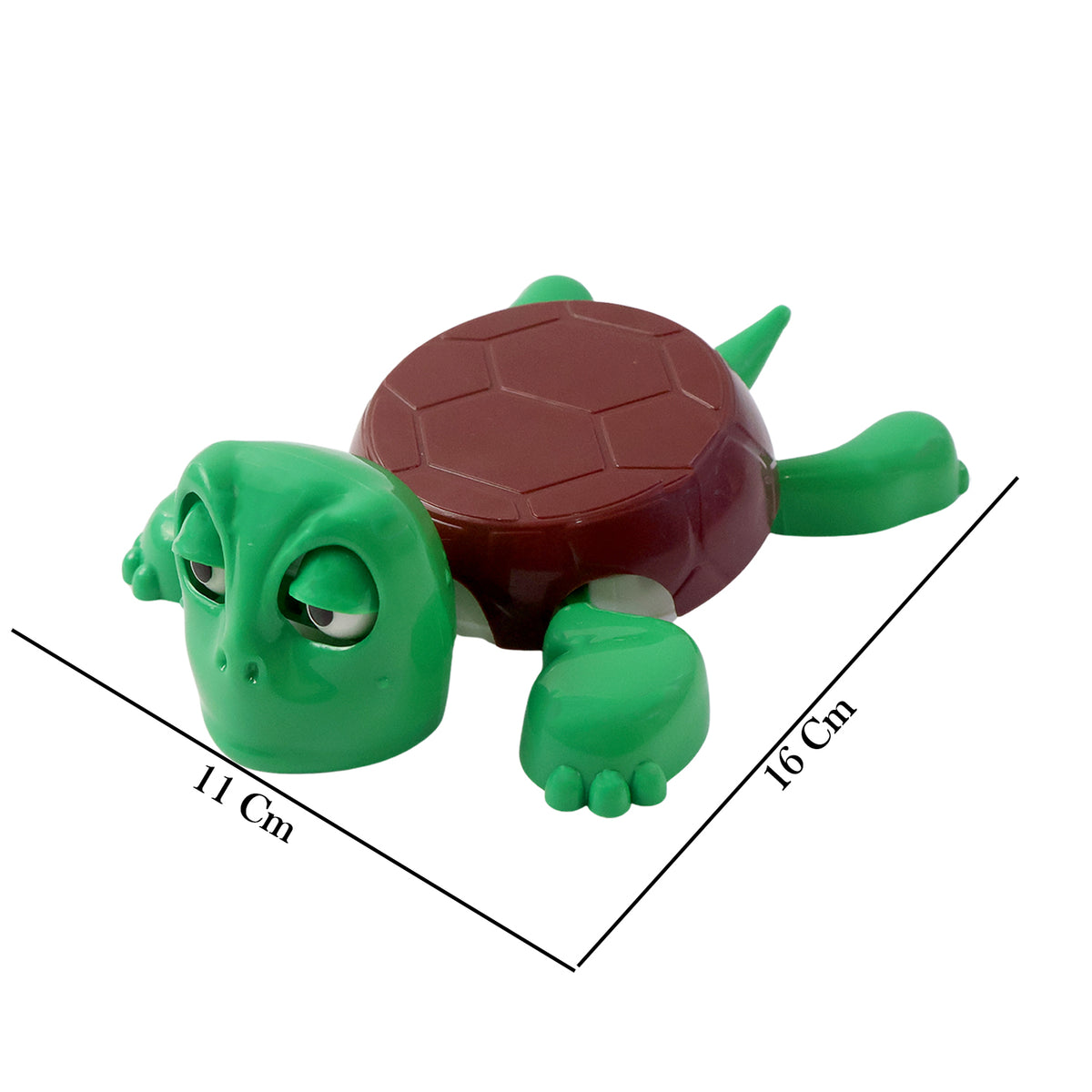 Cute Plastic Turtle Cup Coaster (1 Pc)
