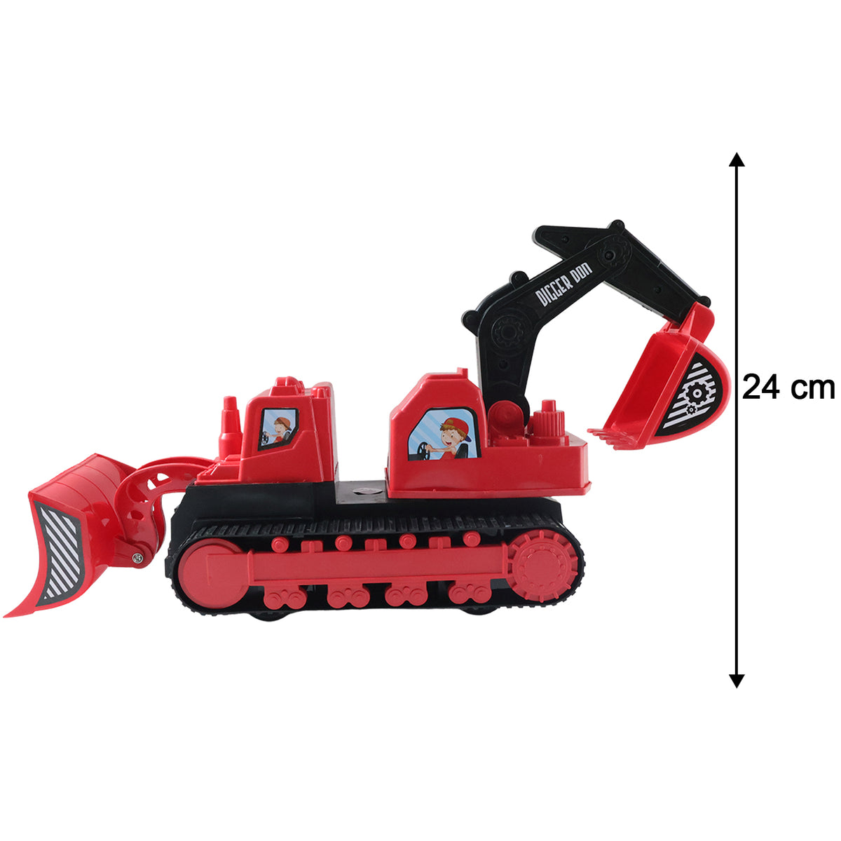 Digger Don Construction Track Toy 1 Pc