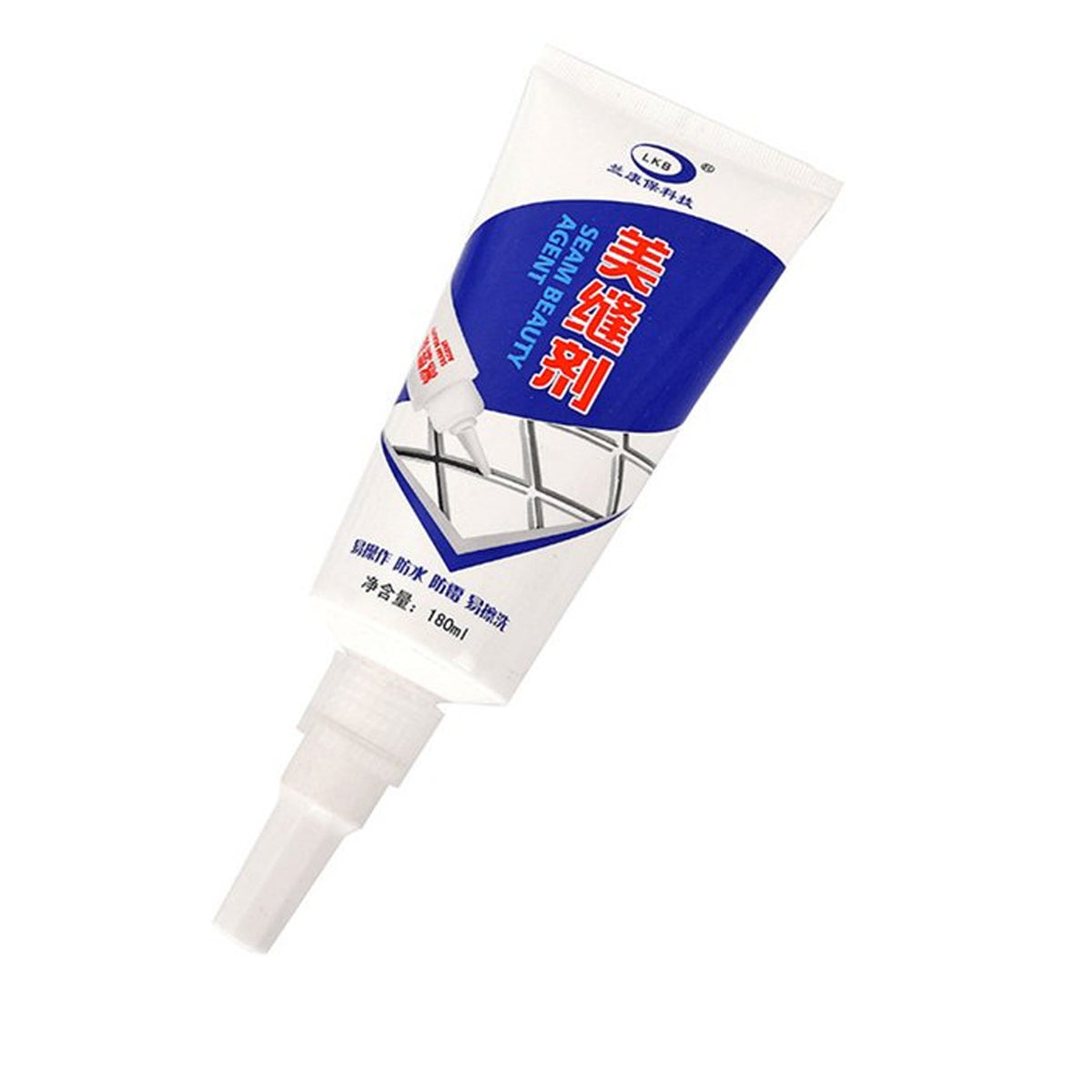 17747 Waterproof Tile Gap Crack Grout Filler Water-resistant Silicone Sealant For Diy Home Sink Gaps Tiles Gaps Grouts Repair Filler Tube For Home Office Bathroom Toilets Kitchen (180 Ml)