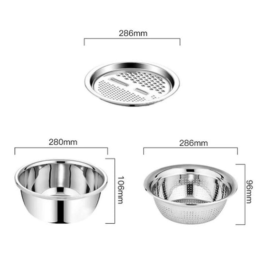 SliceMate 3-in-1 Grater™ - All-in-one grater for veggies & salads.