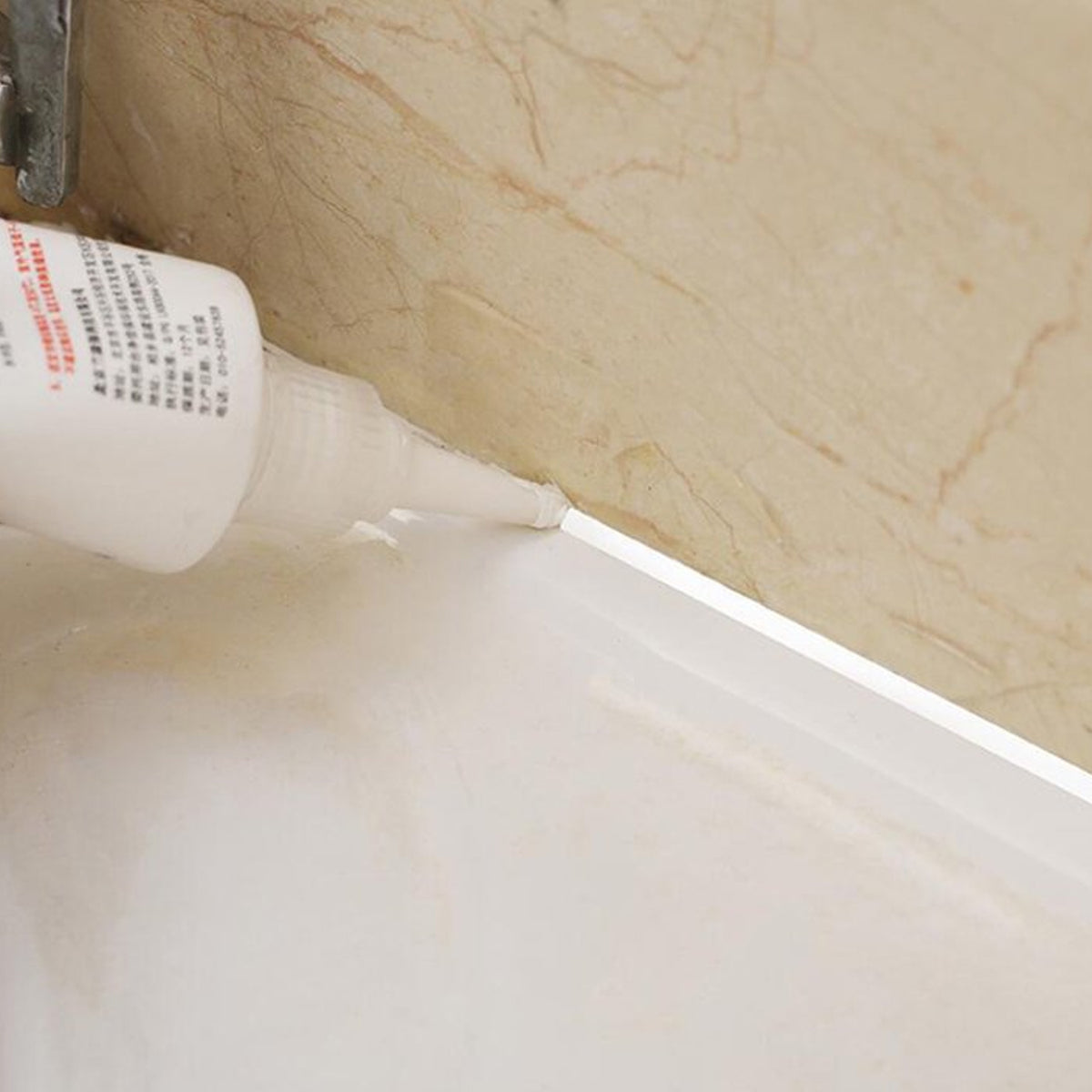 17747 Waterproof Tile Gap Crack Grout Filler Water-resistant Silicone Sealant For Diy Home Sink Gaps Tiles Gaps Grouts Repair Filler Tube For Home Office Bathroom Toilets Kitchen (180 Ml)