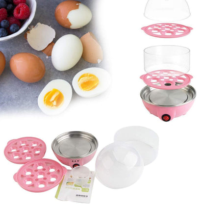 EggMaster Pro 14™ – 2-layer multi-function egg cooker & steamer.