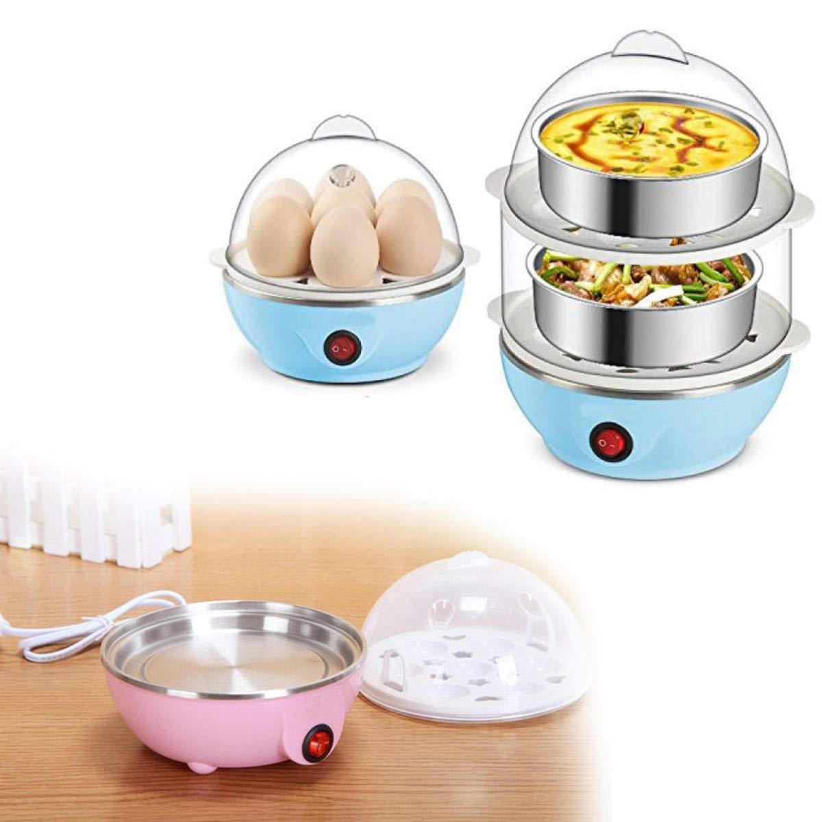 EggMaster Pro 14™ – 2-layer multi-function egg cooker & steamer.