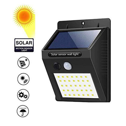 NightBeam™ – Solar-Powered Wall Light