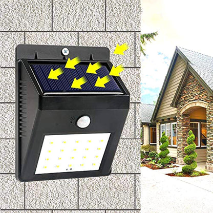 NightBeam™ – Solar-Powered Wall Light