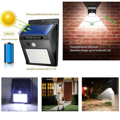 NightBeam™ – Solar-Powered Wall Light