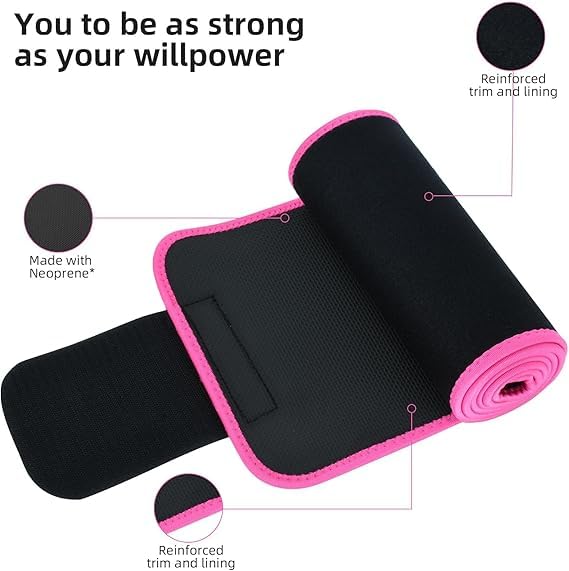 Waist Support Belt Neoprene Ab Belt Trainer (1 Pc)