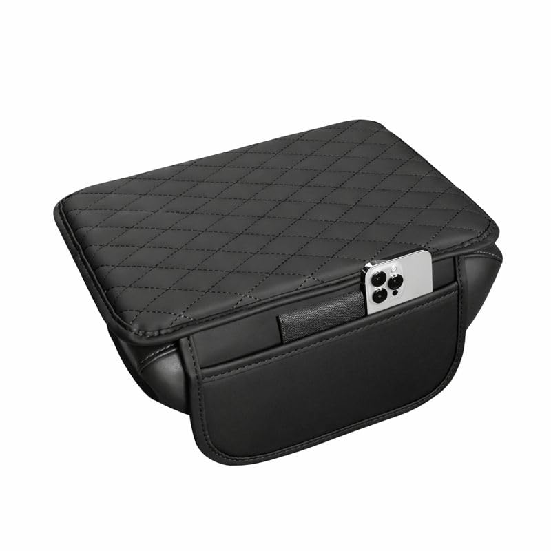 Microfiber Leather Armrest Cover With Storage