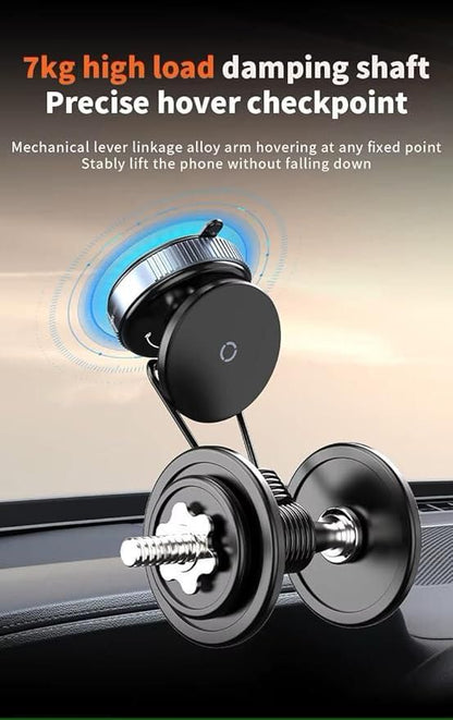Magnetic Phone Holder with Suction Base