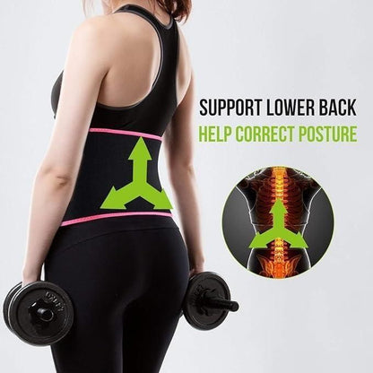 Waist Support Belt Neoprene Ab Belt Trainer (1 Pc)
