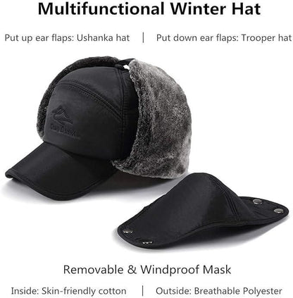 ThermaFlex™ 3-in-1 Winter Mask & Cap Combo