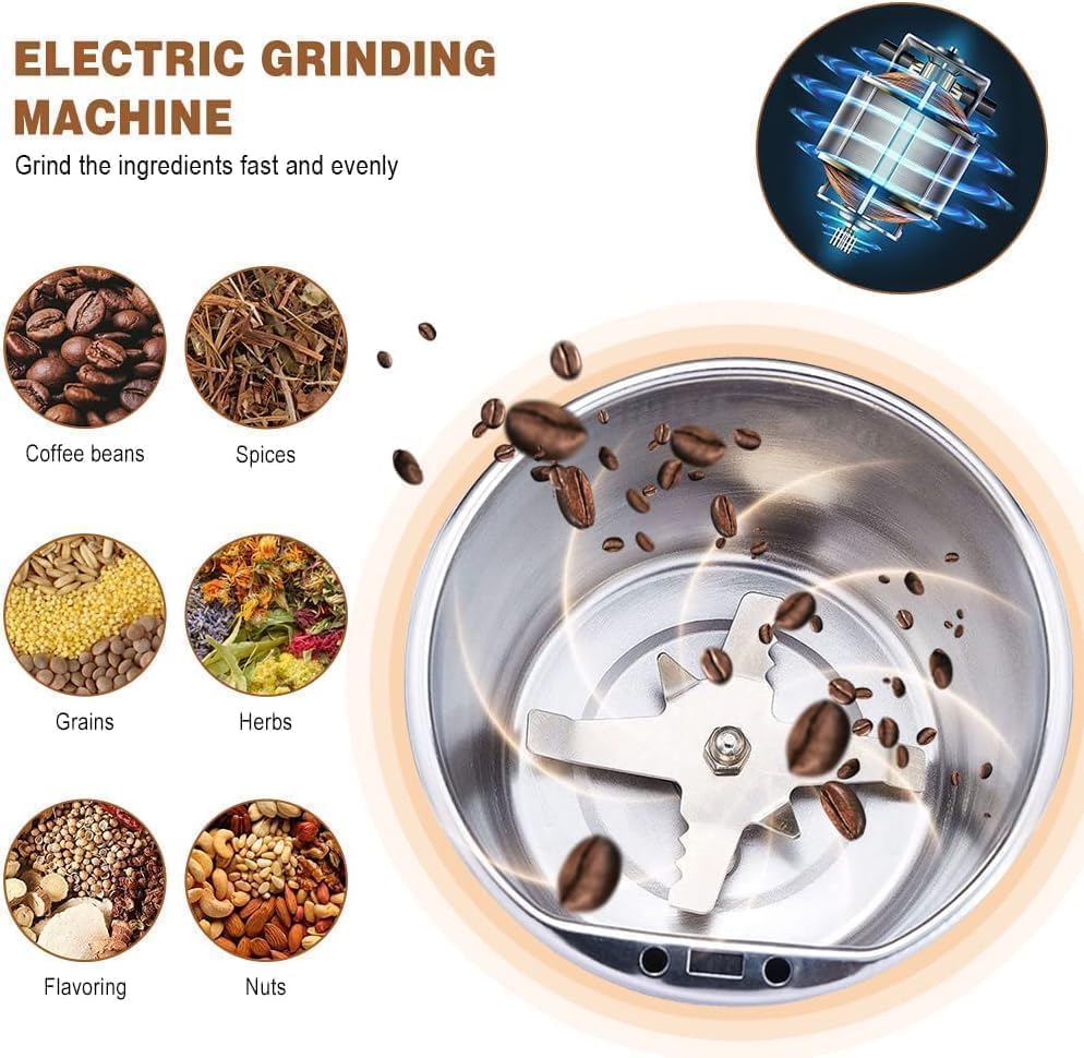 GrindMate™ – Mini Electric Grinder