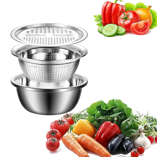 SliceMate 3-in-1 Grater™ - All-in-one grater for veggies & salads.