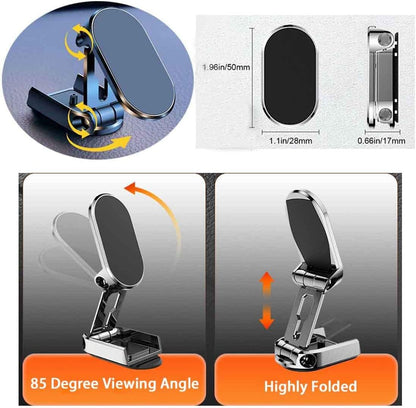 MagniGrip Car Holder™ – 360° rotating magnetic phone mount for cars.