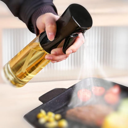 Glass Premium Oil Spray Bottle - (300 Ml Approx  1 Pc)