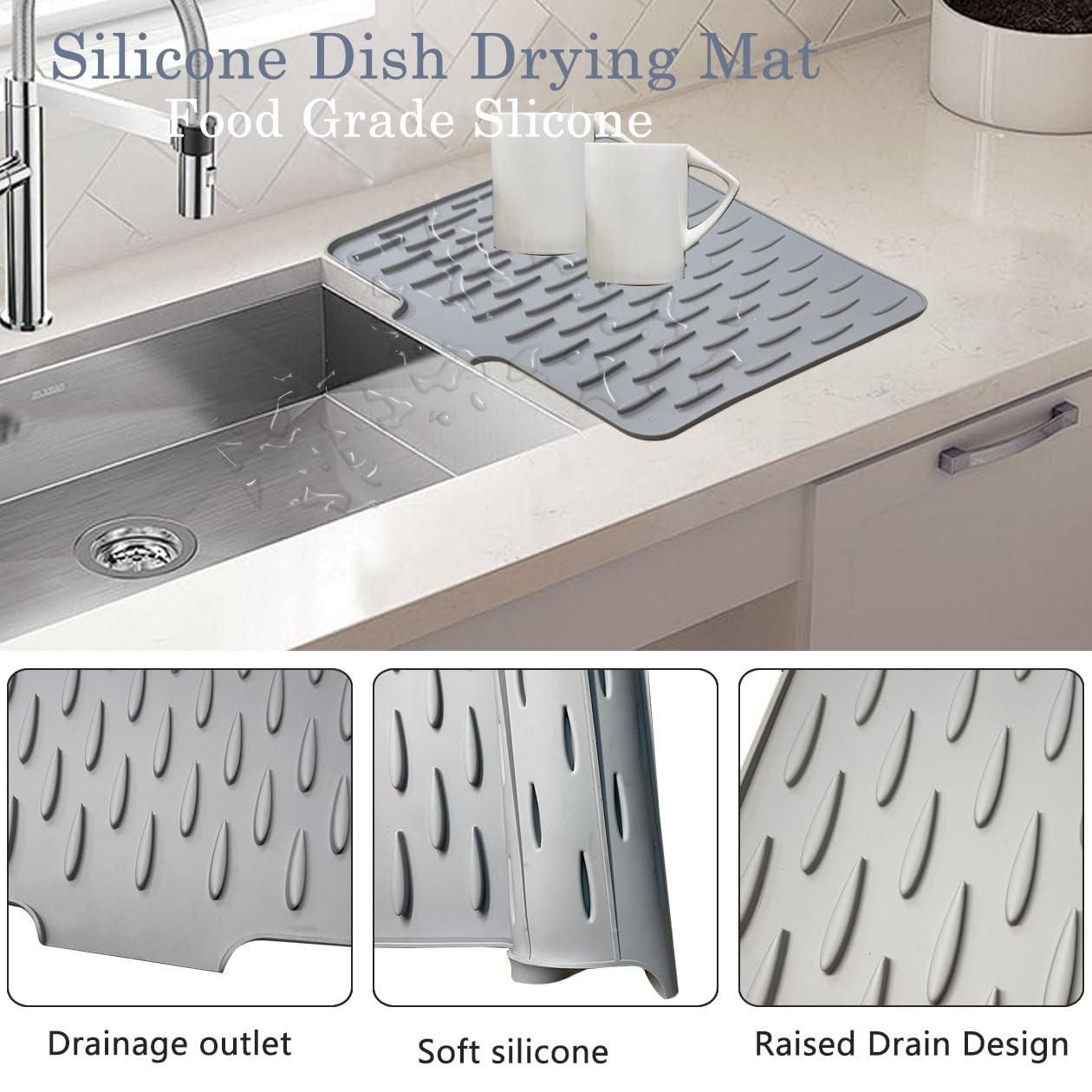 PureDry™ Silicone Countertop Drying Mat