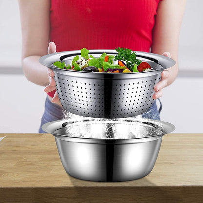 SliceMate 3-in-1 Grater™ - All-in-one grater for veggies & salads.