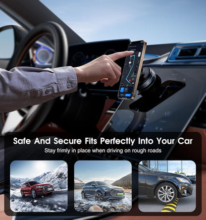 Magnetic Phone Holder with Suction Base