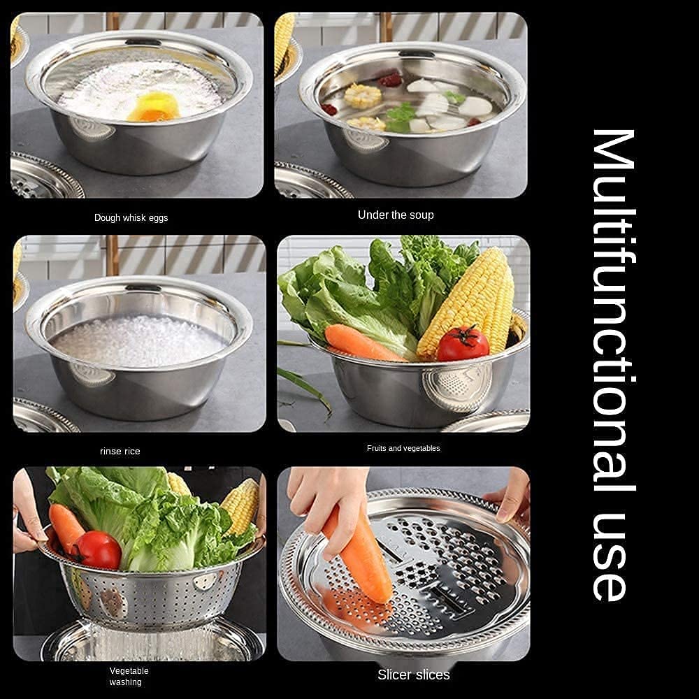 SliceMate 3-in-1 Grater™ - All-in-one grater for veggies & salads.