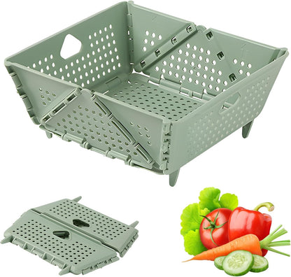Foldable Fruit Drain Basket