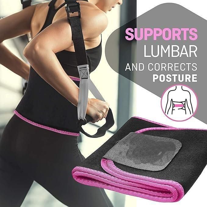 Waist Support Belt Neoprene Ab Belt Trainer (1 Pc)