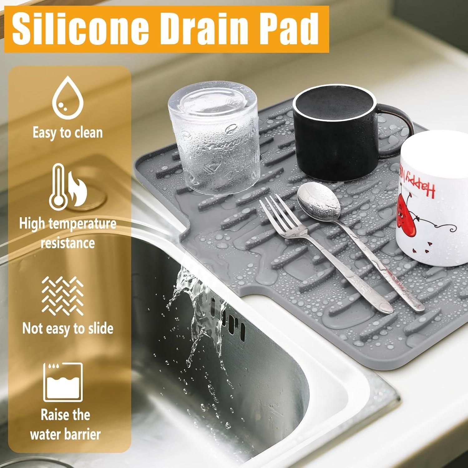 PureDry™ Silicone Countertop Drying Mat