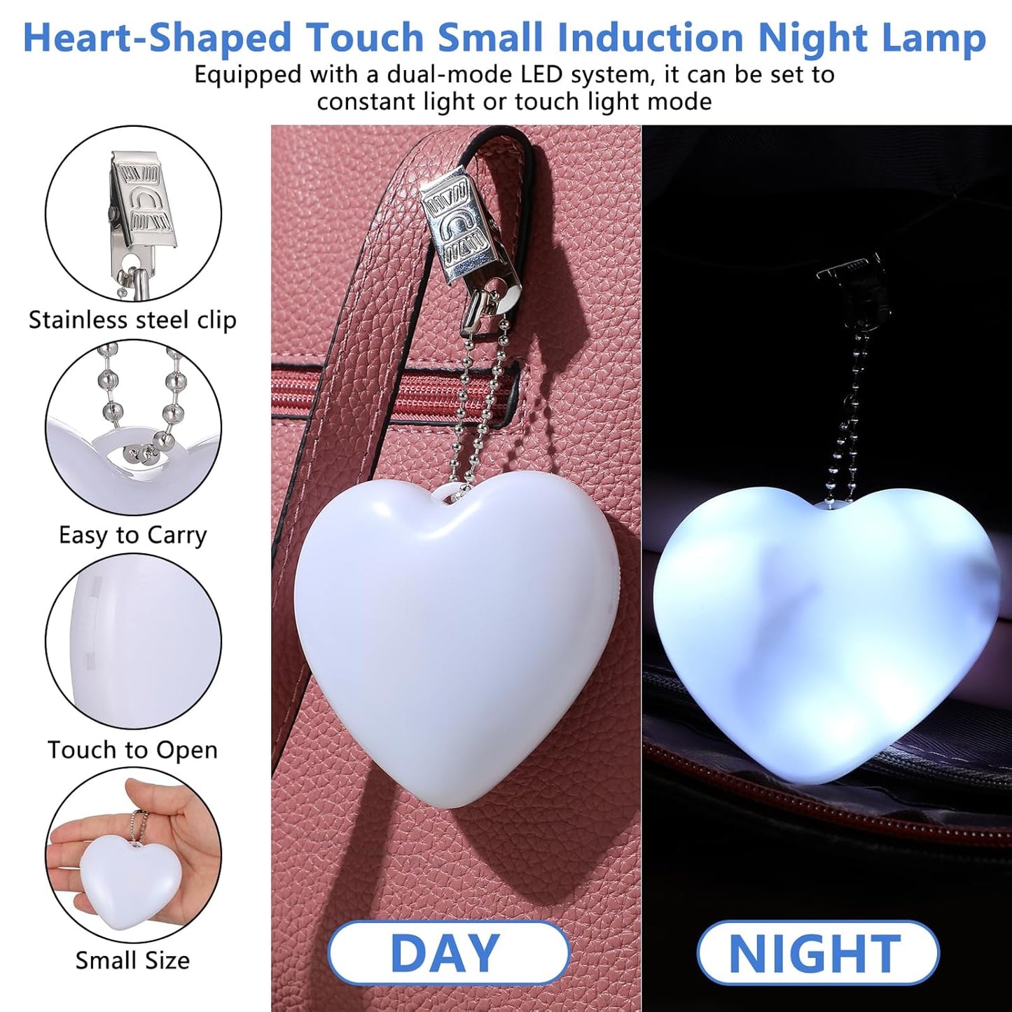 LumiLove™ – Mini Heart Night Lamp