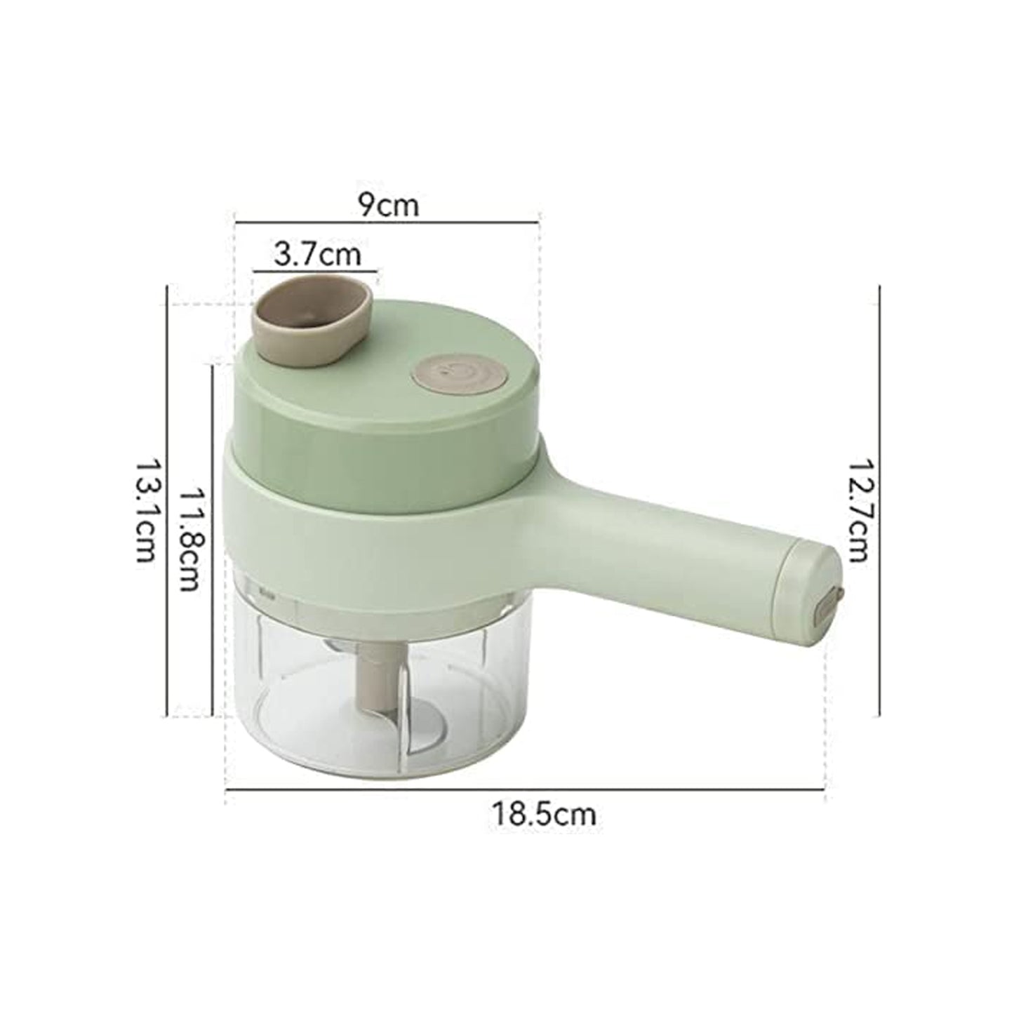 SliceMate™ – 4-in-1 Electric Food Cutter