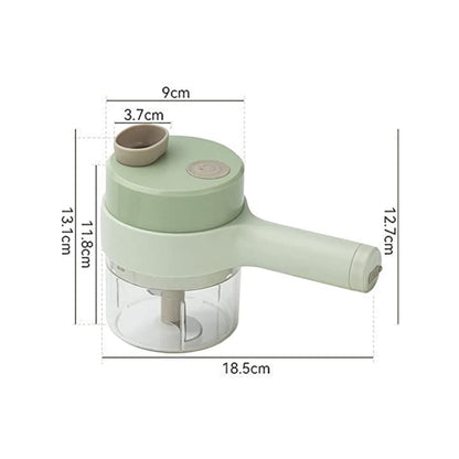 SliceMate™ – 4-in-1 Electric Food Cutter