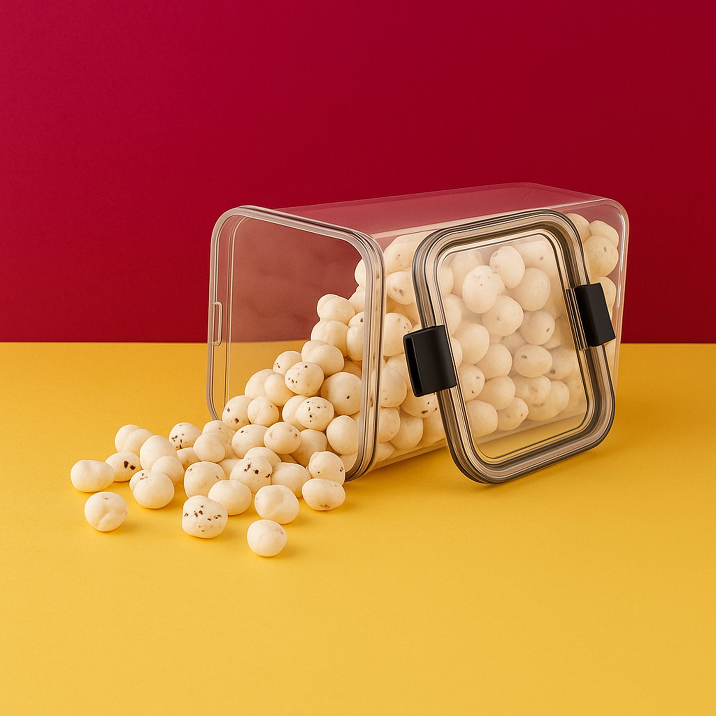 FreshLock Storage Box™ – 1700ml airtight container for food & snacks.