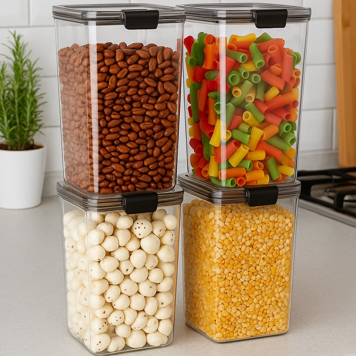 FreshLock Storage Box™ – 1700ml airtight container for food & snacks.