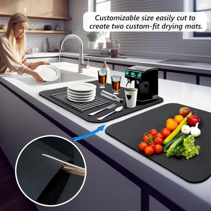 DryEase Kitchen Mat™ – Lightweight washable mat for cooking areas