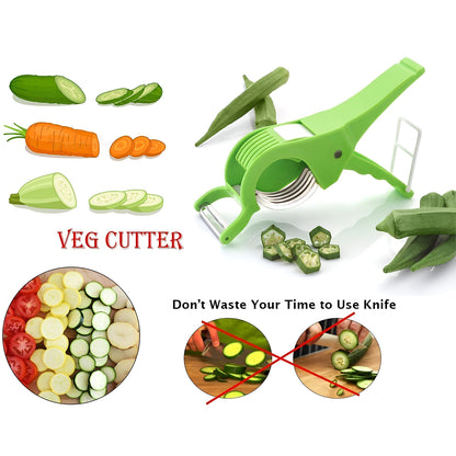 SliceMate Duo™ – Handy kitchen tool for peeling & slicing veggies.