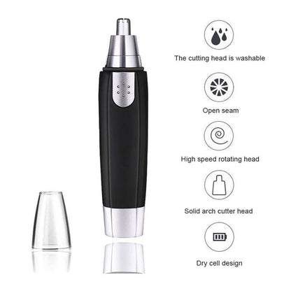 TrimSafe Trimmer™ - Safe & precise nose and ear clipper.
