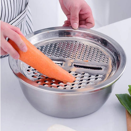 SliceMate 3-in-1 Grater™ - All-in-one grater for veggies & salads.