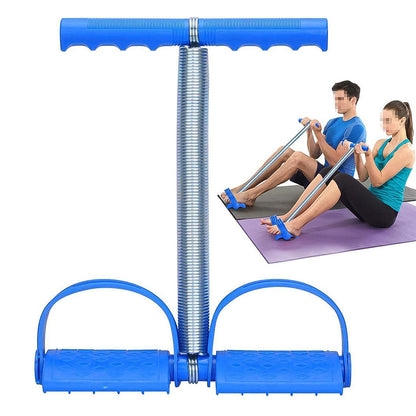 FlexiPull Resistance Band™ – Durable spring strap for home fitness training.