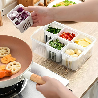 FreshNest Storage Box™ – Kitchen refrigerator box for organized food storage.