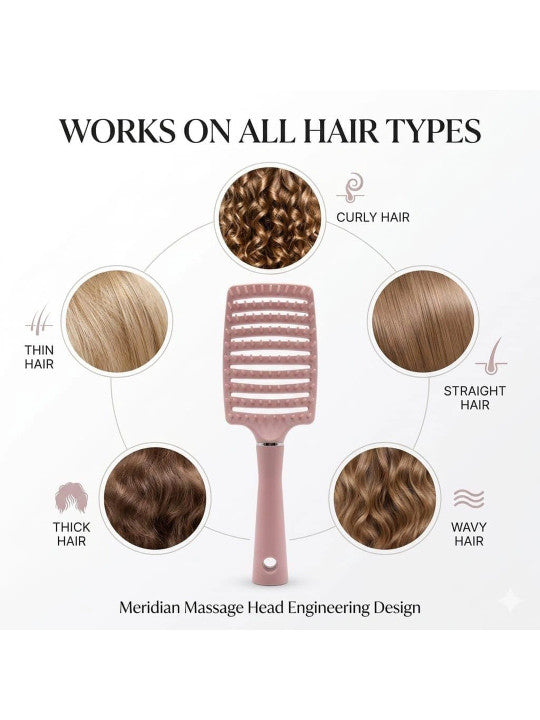 De-tangle Hair Comb – 1 Pc