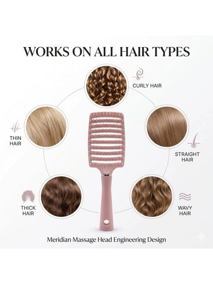 De-tangle Hair Comb – 1 Pc