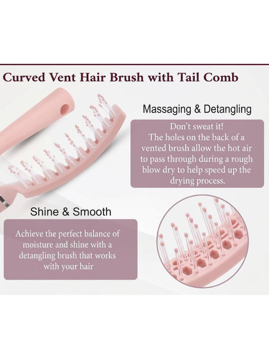 De-tangle Hair Comb – 1 Pc