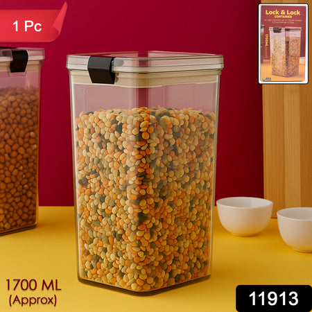 FreshLock Storage Box™ – 1700ml airtight container for food & snacks.