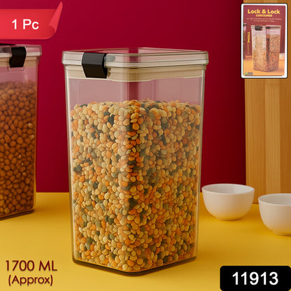 FreshLock Storage Box™ – 1700ml airtight container for food & snacks.
