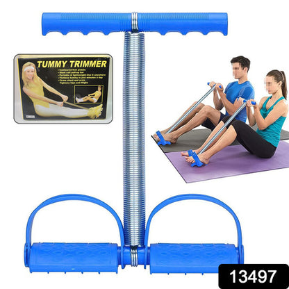 FlexiPull Resistance Band™ – Durable spring strap for home fitness training.