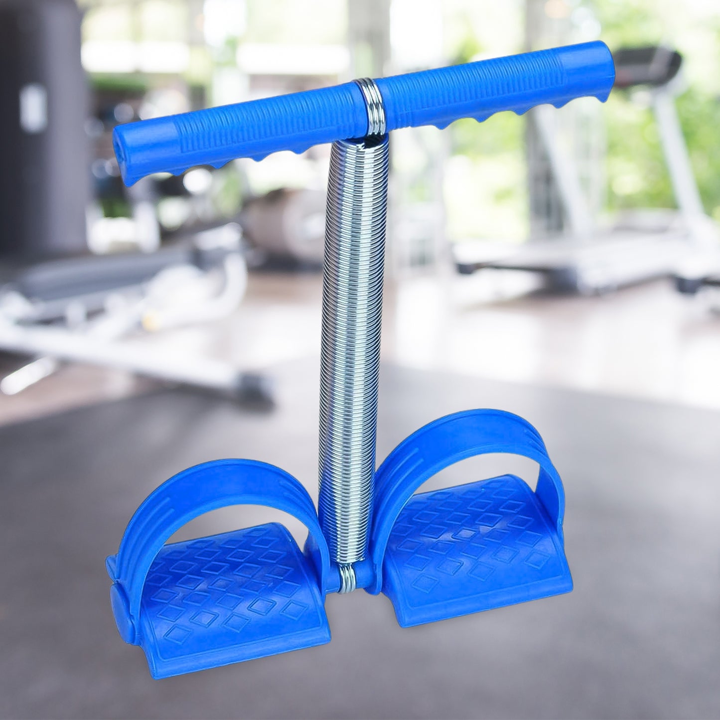 FlexiPull Resistance Band™ – Durable spring strap for home fitness training.