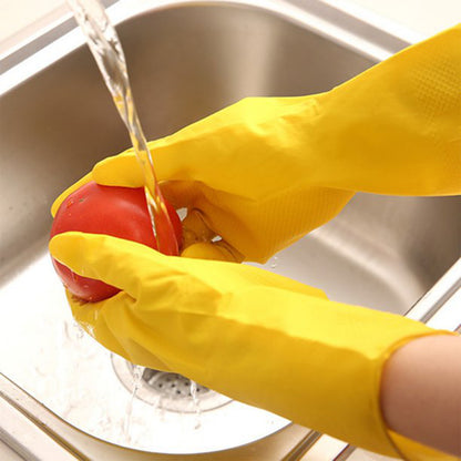 SafeHands Utility Gloves™ – Medium yellow gloves for cleaning & gardening.
