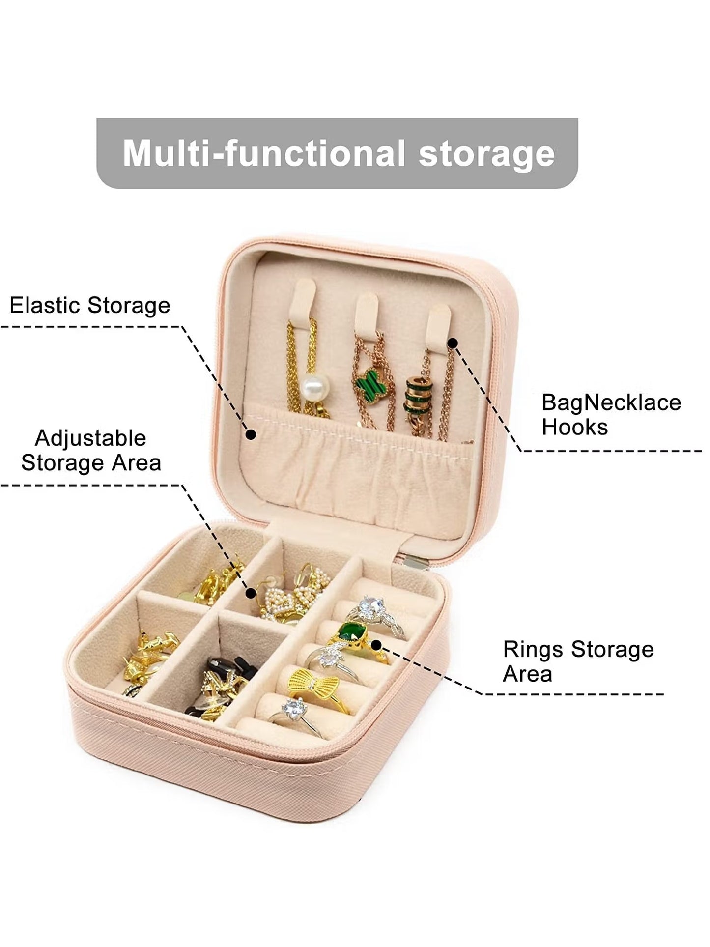 TreasureTote™ – Small Travel Jewellery Case