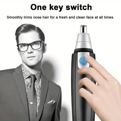 TrimSafe Trimmer™ - Safe & precise nose and ear clipper.