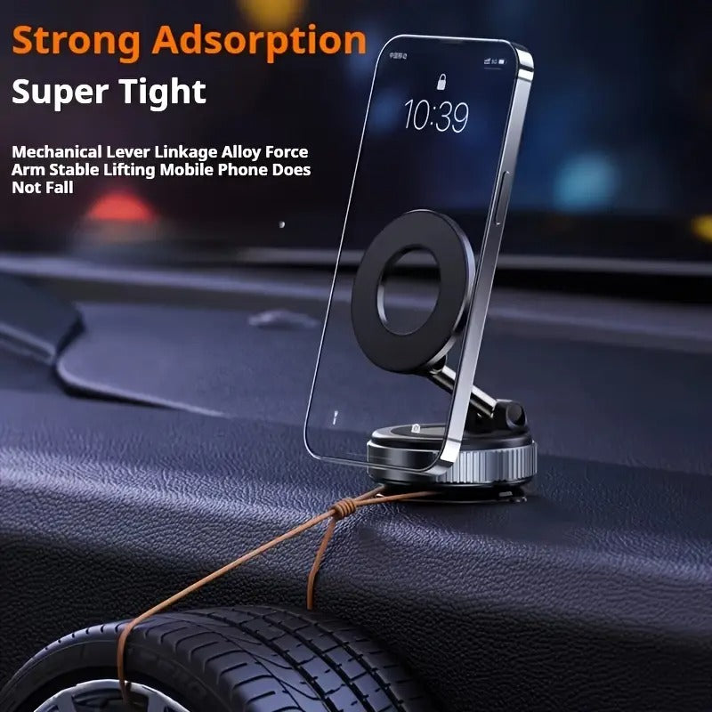 GripVac™ – Magnetic Suction Phone Mount