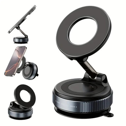 GripVac™ – Magnetic Suction Phone Mount